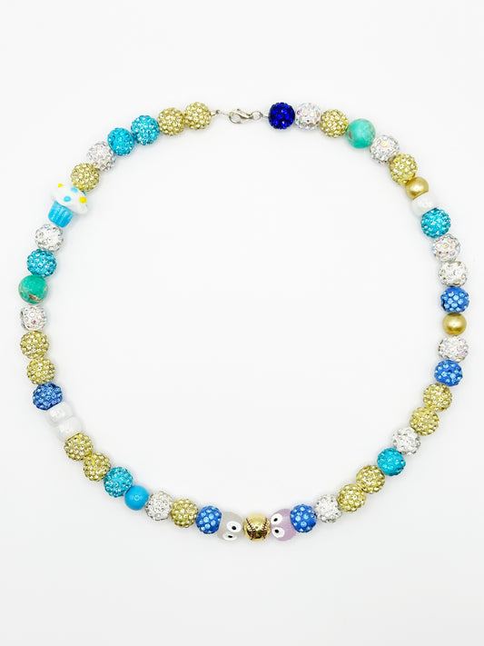 Cup Cake Baseball Sky Boys Choker